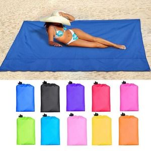 Waterproof Pocket Beach Blanket Folding Mat